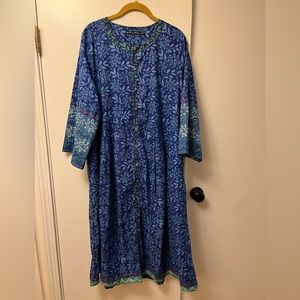 Gudrun Sjoden Blue Kauri Dress in Medium